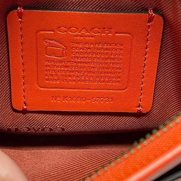 Coach Red Crossbody Bag - Picture 8 of 11